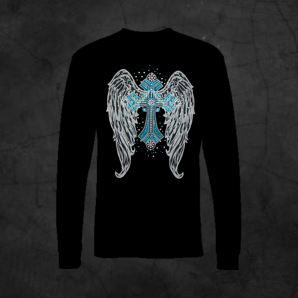 ANGEL WINGS - LONG SLEEVE - Metalhead Art & Design, LLC