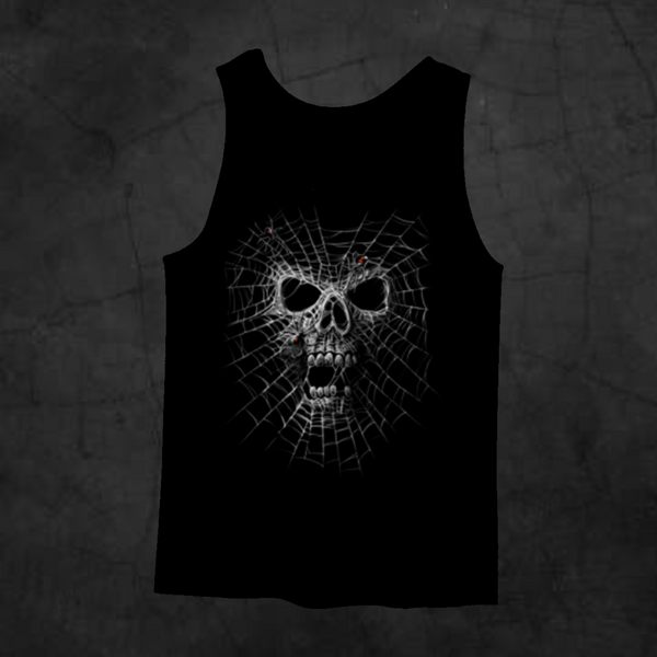 BLACK WIDOW TANK TOP - Metalhead Art & Design, LLC