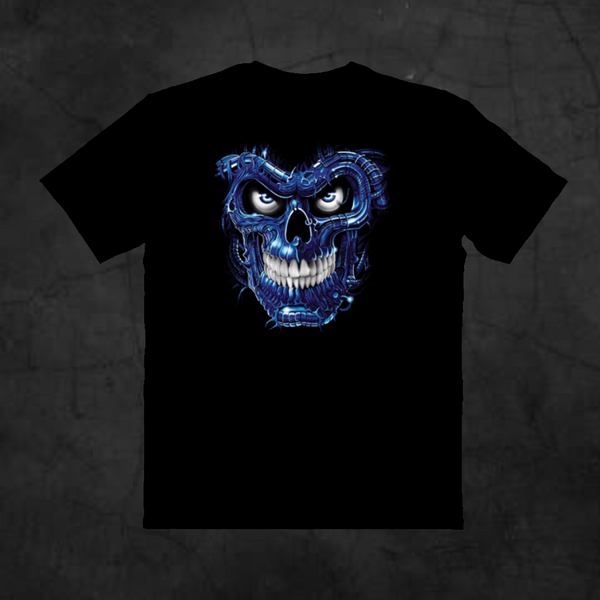 BLUE TERMINATOR - Metalhead Art & Design, LLC