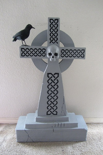 Celtic Tombstone DIY Prop Instructional - Metalhead Art & Design, LLC