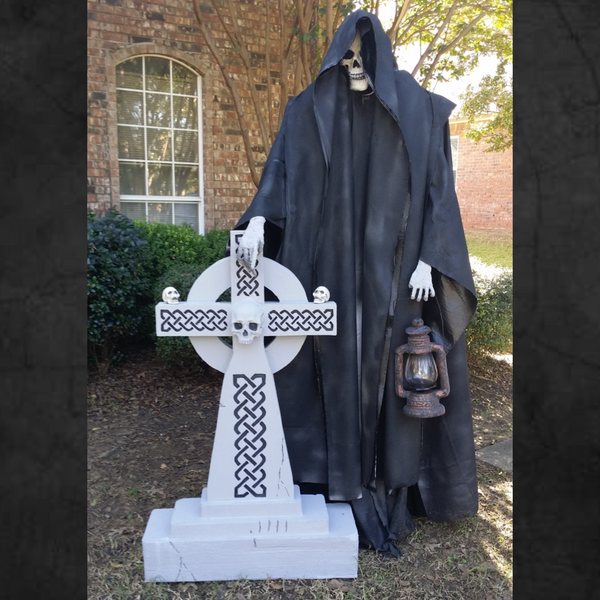 Celtic Tombstone DIY Prop Instructional - Metalhead Art & Design, LLC