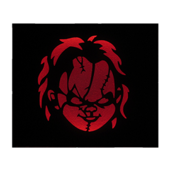 Chucky "Child's Play" LED Metal Art Wall Hanging - Metalhead Art & Design, LLC