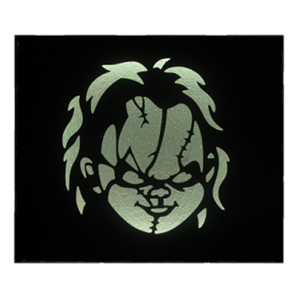 Chucky "Child's Play" LED Metal Art Wall Hanging - Metalhead Art & Design, LLC