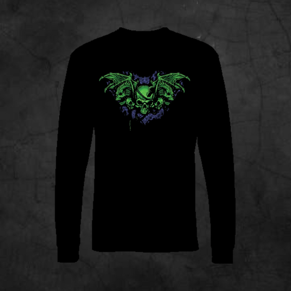 DEMON WINGS - LONG SLEEVE - Metalhead Art & Design, LLC