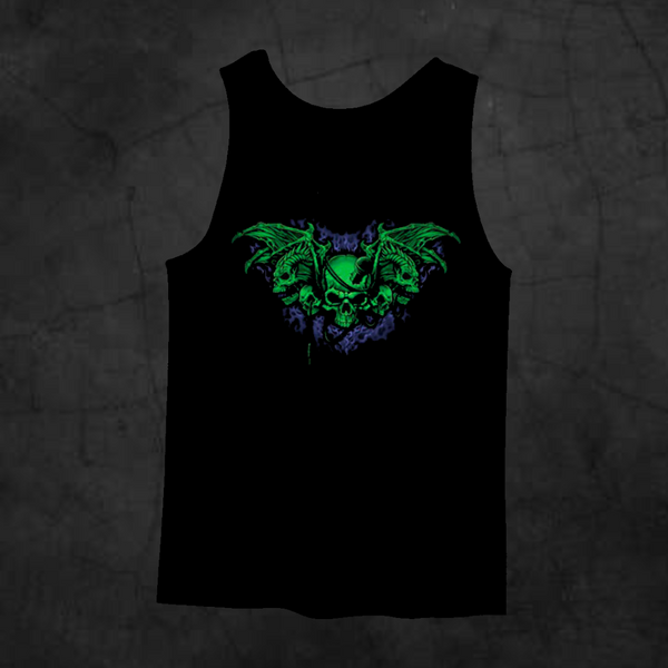 DEMON WINGS TANK TOP - Metalhead Art & Design, LLC