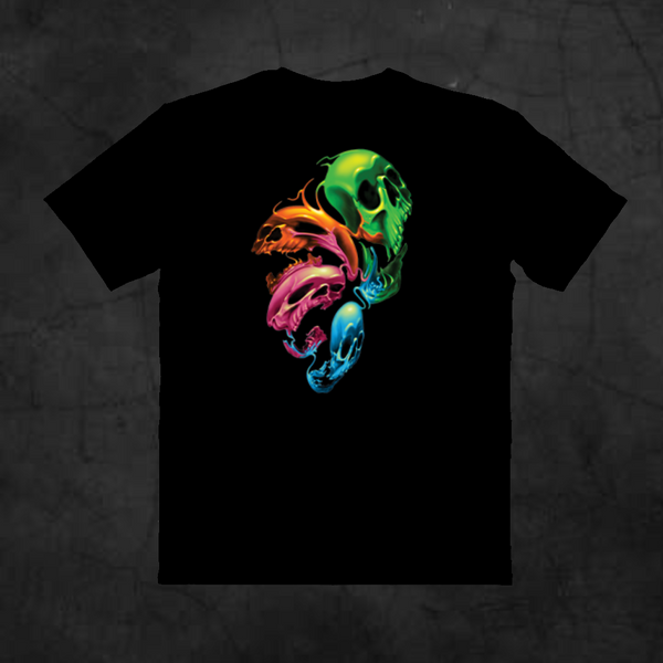DISTORTED SKULLS - Metalhead Art & Design, LLC