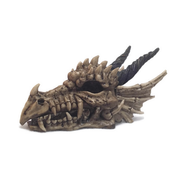 Dragon Skull Stash Treasure Box - Metalhead Art & Design, LLC 