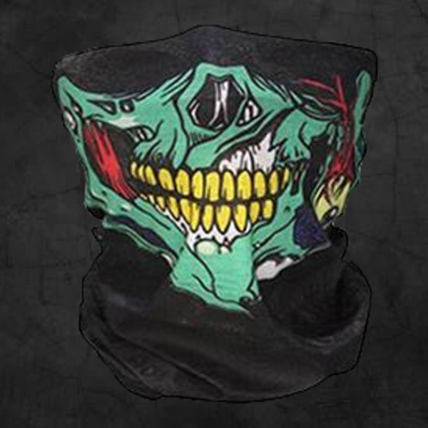 ZOMBIE GORE NECK GAITER FACE MASK