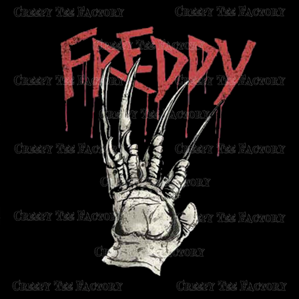 FREDDY KRUEGER GLOVE HORROR TEE