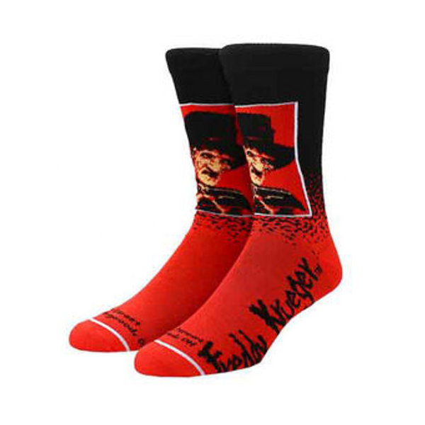 FREDDY KRUEGER NIGHTMARE HORROR SOCKS