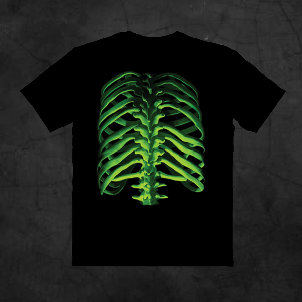 GLOW BONES - RIBS - Metalhead Art & Design, LLC