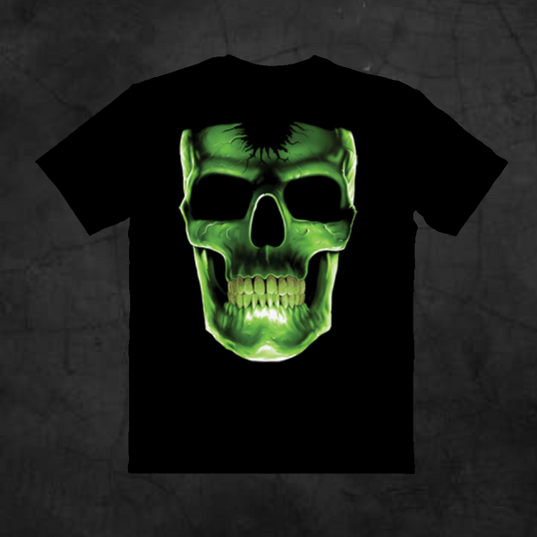 GLOW BONES - SKULL - Metalhead Art & Design, LLC