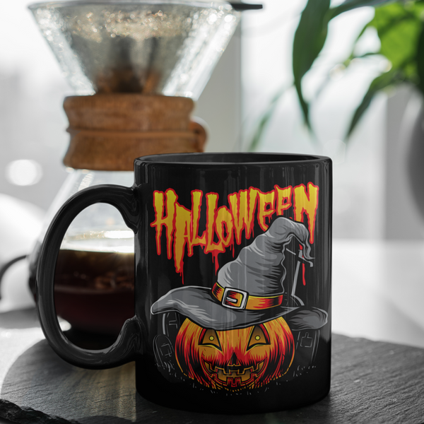 HALLOWEEN WITCHES PUMPKIN 15oz MUG