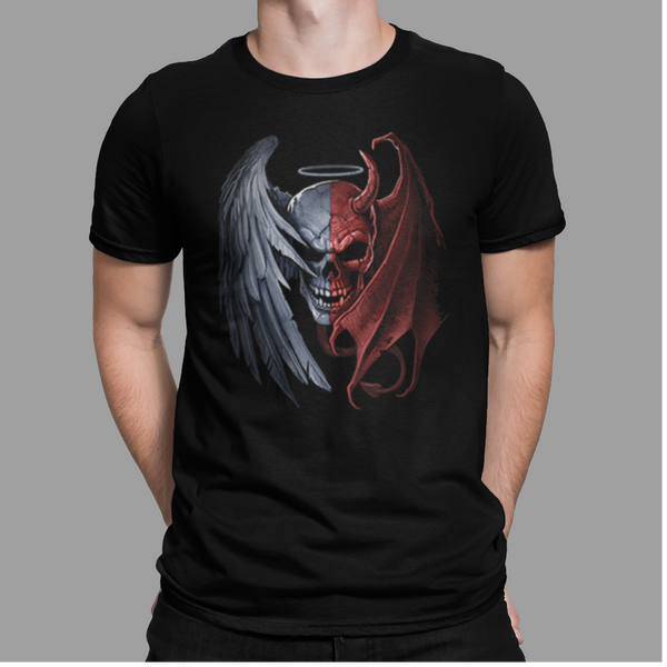 HEAVEN AND HELL SKULL