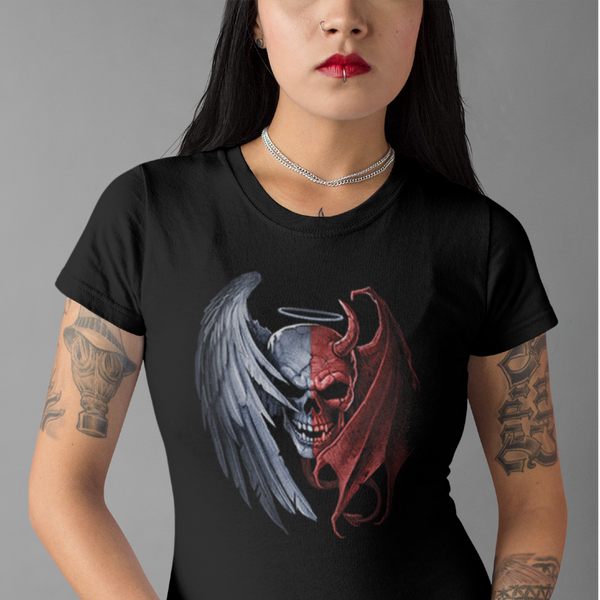 HEAVEN AND HELL SKULL