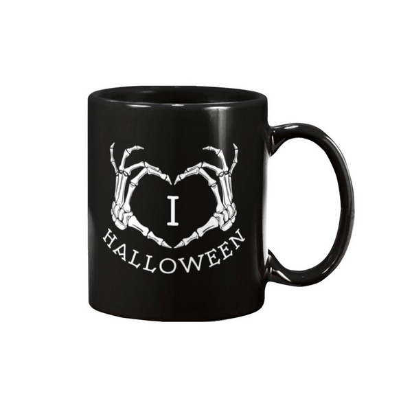 I LOVE HALLOWEEN MUG - Metalhead Art & Design, LLC