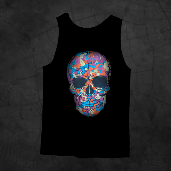JUNGLE SKULL TANK TOP - Metalhead Art & Design, LLC