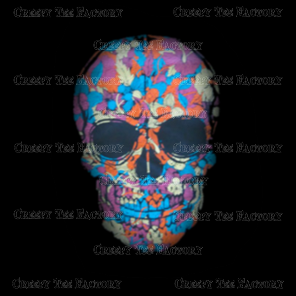 JUNGLE SKULL - LONG SLEEVE - Metalhead Art & Design, LLC