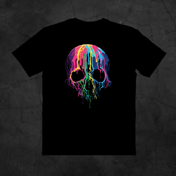 MELTING SKULL - Metalhead Art & Design, LLC
