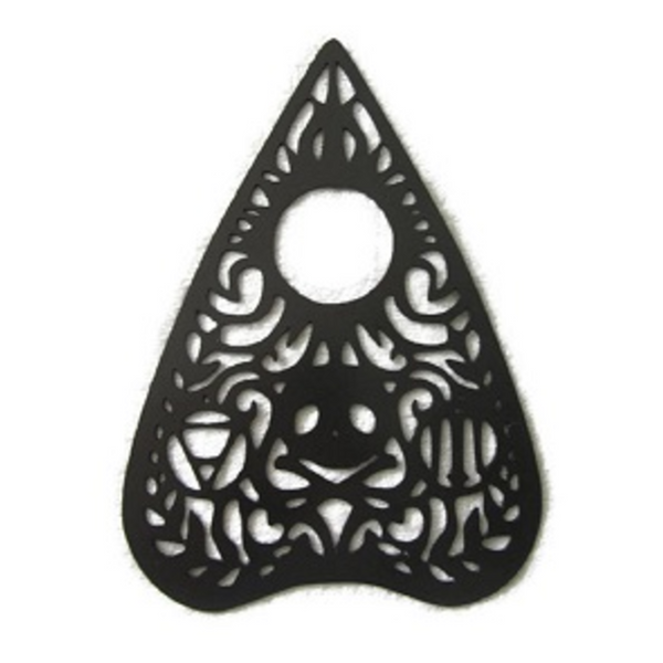Ouija Planchette Metal Wall Hanging - Metalhead Art & Design, LLC