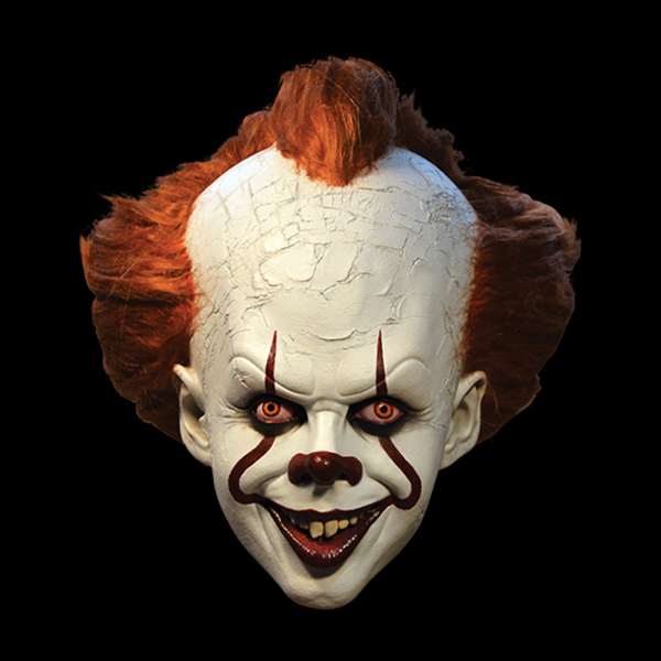 Pennywise "IT" Deluxe Latex Halloween Mask - Metalhead Art & Design, LLC