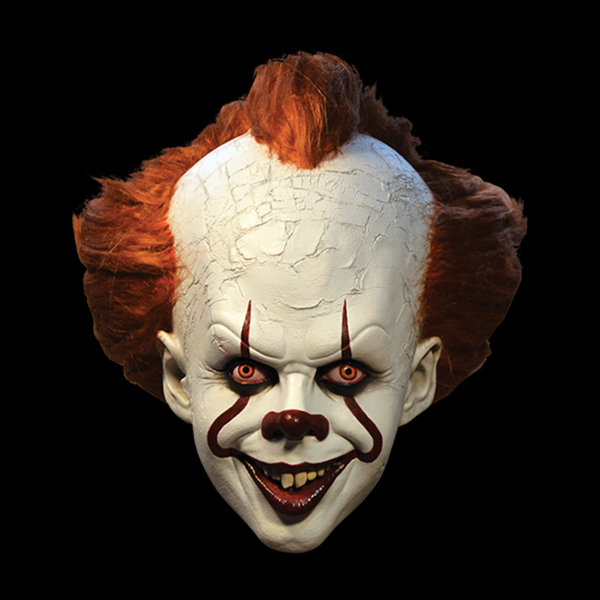 Pennywise "IT" Deluxe Latex Halloween Mask - Metalhead Art & Design, LLC 