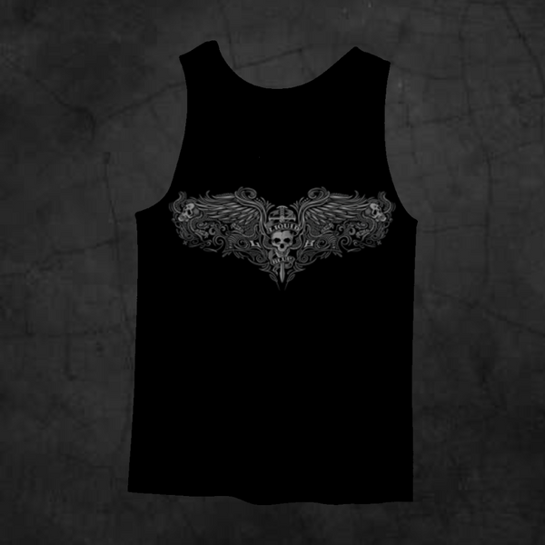 PINSTRIPE TANK TOP - Metalhead Art & Design, LLC
