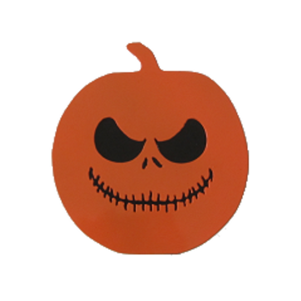 Halloween Pumpkin Trailer Hitch Cover - Metalhead Art & Design, LLC