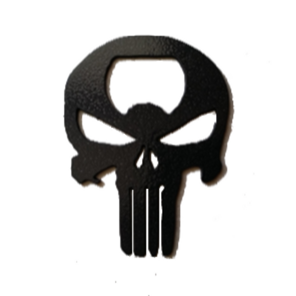 Punisher Skull Bottle Openers, Set of 10 - Metalhead Art & Design, LLC