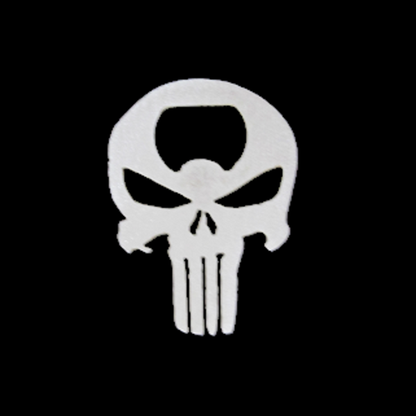 Punisher Skull Bottle Openers, Set of 10 - Metalhead Art & Design, LLC