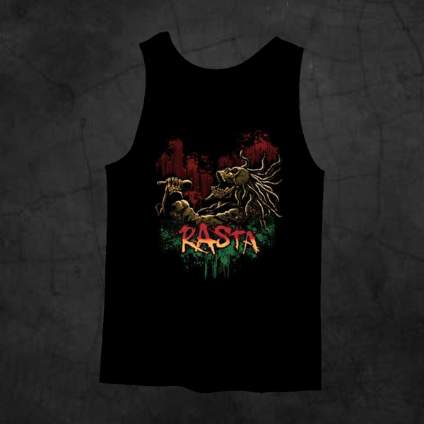 RASTA SONG TANK TOP - Metalhead Art & Design, LLC