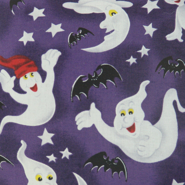 Retro Ghost and Bat Throw Pillow - Metalhead Art & Design, LLC