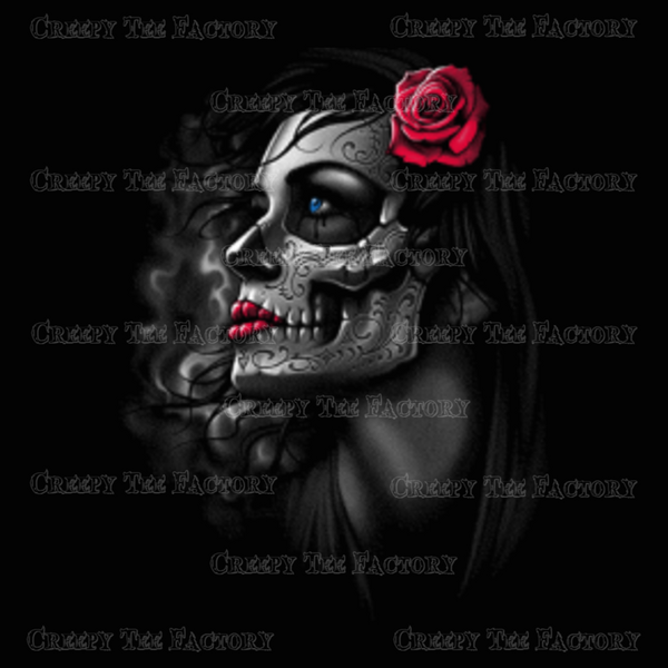 ROSE GIRL TANK TOP - Metalhead Art & Design, LLC