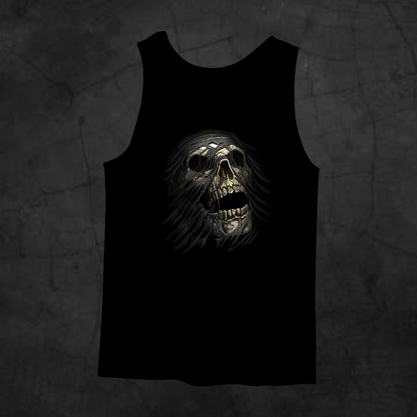 TEAR AWAY SKULL TANK TOP - Metalhead Art & Design, LLC