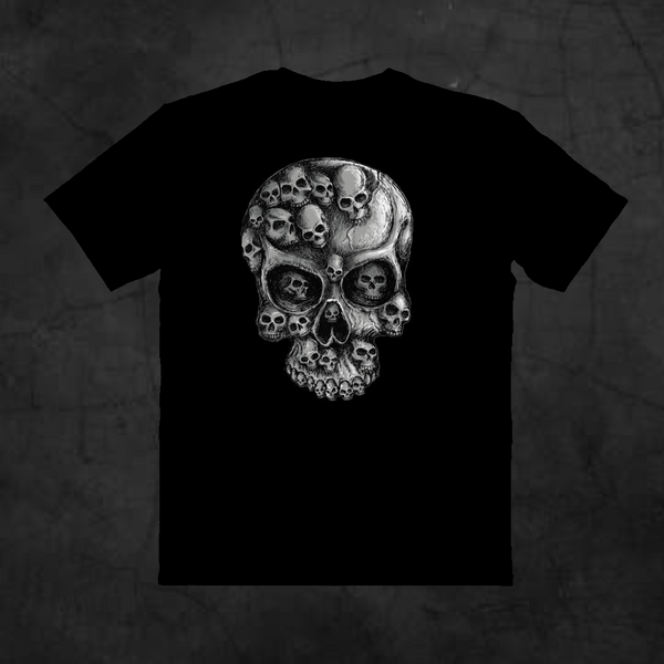 SKULLS IN SKULL - Metalhead Art & Design, LLC