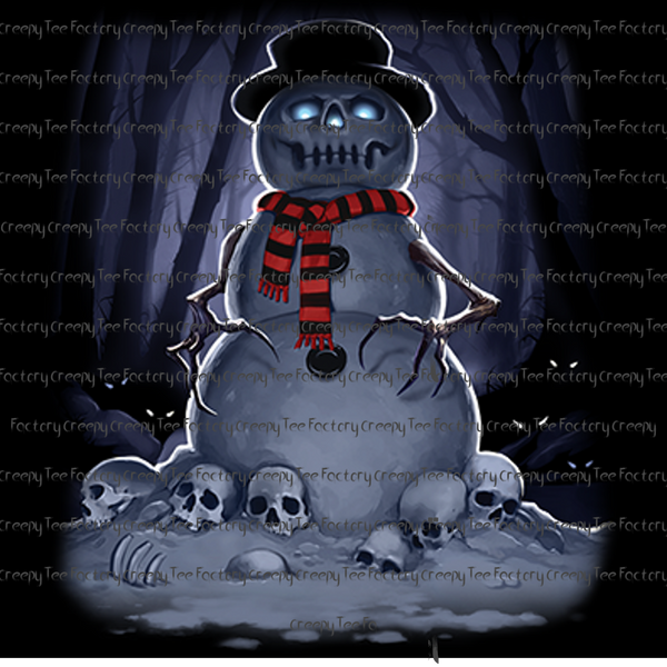 SNOWMAN HOLIDAY SKULLS