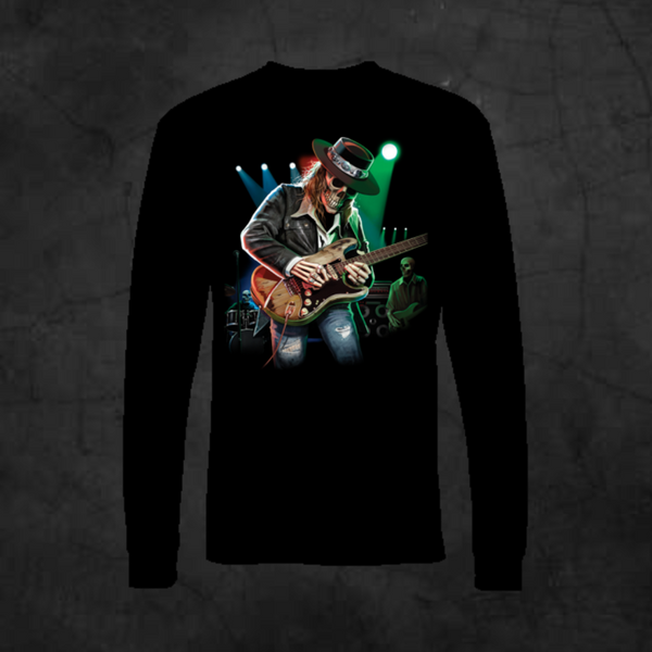 TEXAS BLUES - LONG SLEEVE - Metalhead Art & Design, LLC