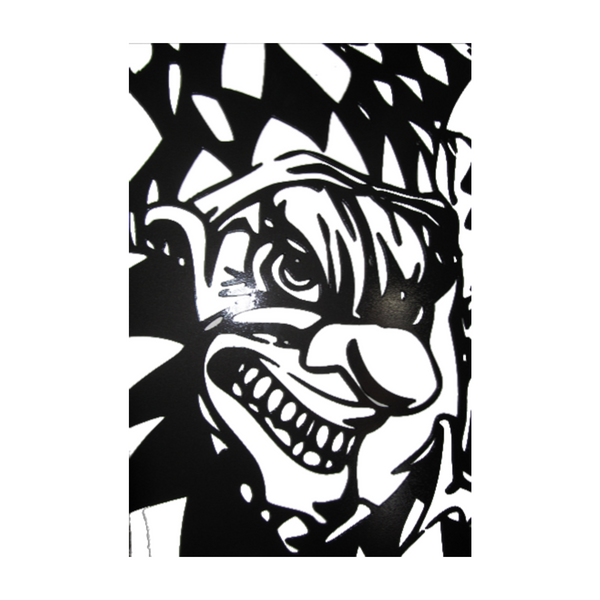 Wicked Jester CNC Plasma Cut Metal Wall Sculpture - Metalhead Art & Design, LLC