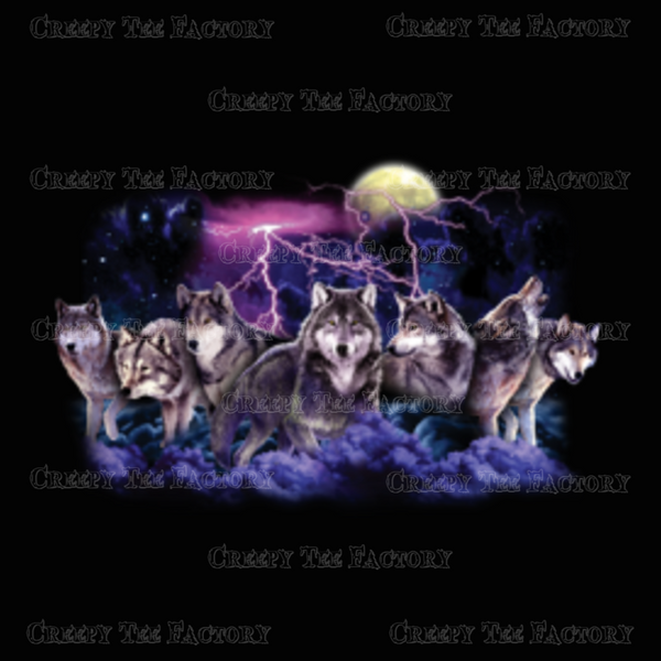 WOLF HUNT - Metalhead Art & Design, LLC