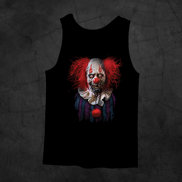ZOMBIE CLOWN TANK TOP - Metalhead Art & Design, LLC