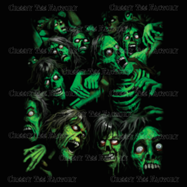 ZOMBIE PILE TANK TOP - Metalhead Art & Design, LLC