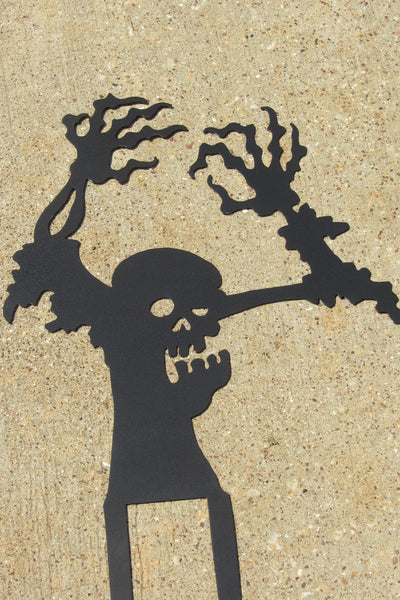 CNC Plasma Zombie Metal Yard Stake - Metalhead Art & Design, LLC