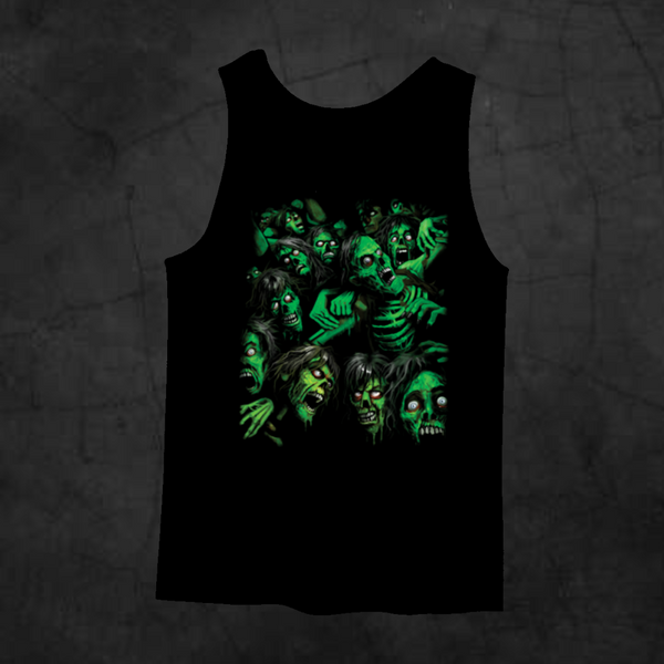 ZOMBIE PILE TANK TOP - Metalhead Art & Design, LLC