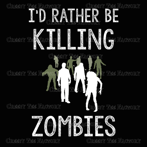 KILLING ZOMBIES - Metalhead Art & Design, LLC