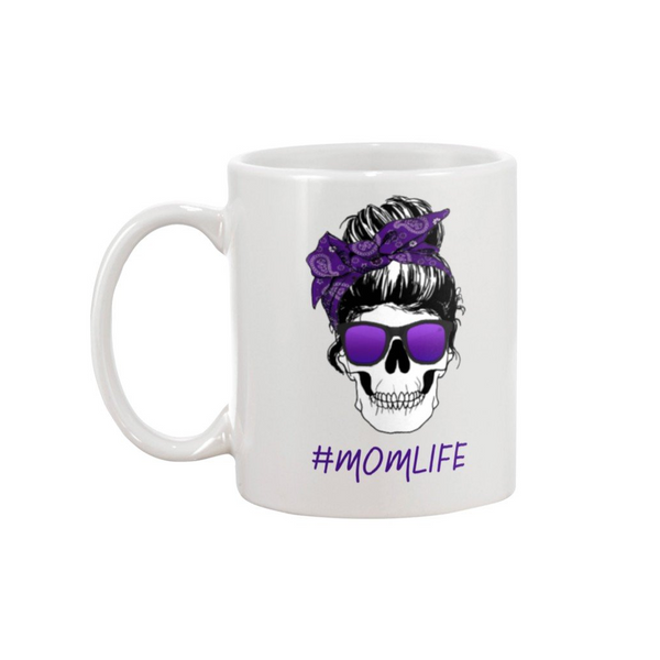 #MOMLIFE SKULL MUG