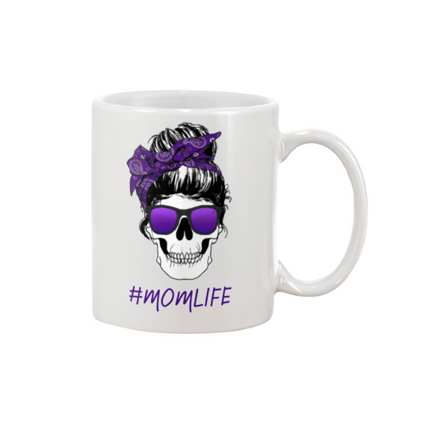 #MOMLIFE SKULL MUG