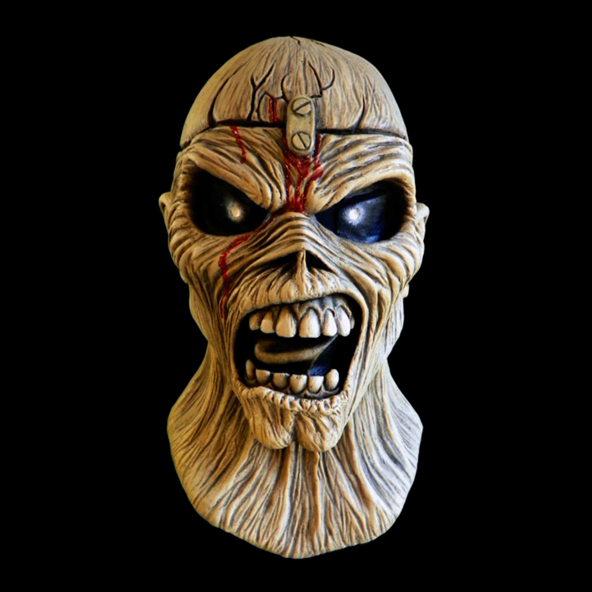Iron Maiden "Eddie" - Piece of Mind Halloween Mask - Metalhead Art & Design, LLC 