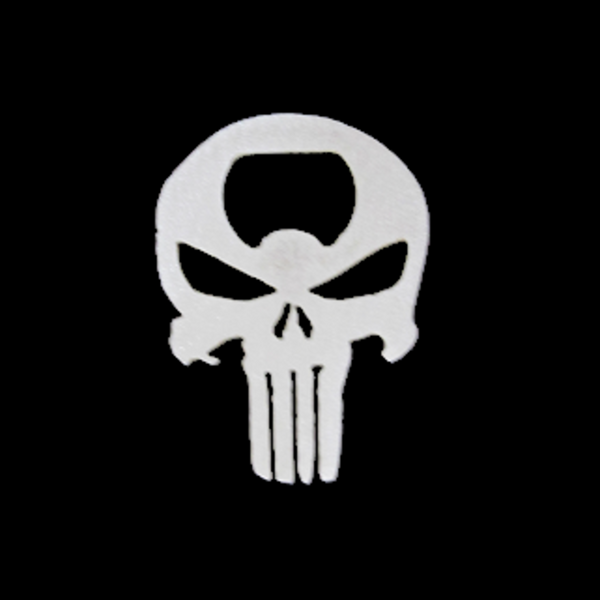 Punisher Skull Bottle Openers, Set of 10 - Metalhead Art & Design, LLC 