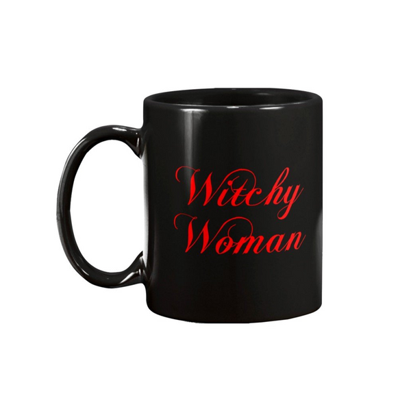 WITCHY WOMAN MUG - Metalhead Art & Design, LLC 