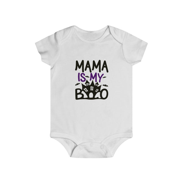 MAMA IS MY BOO ONESIE - Metalhead Art & Design, LLC 